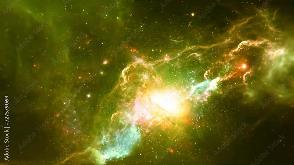 Poster space universe motion animation abstract background