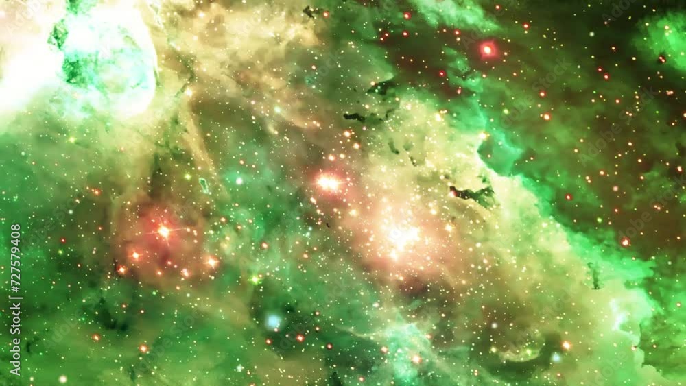 Wall mural space universe motion animation abstract background