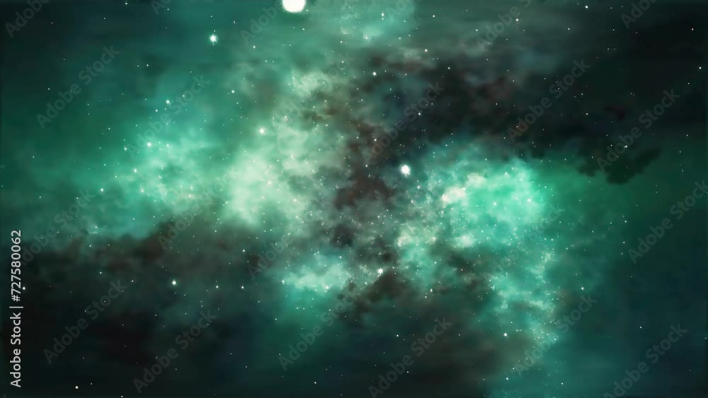 Canvas Prints space universe motion animation abstract background