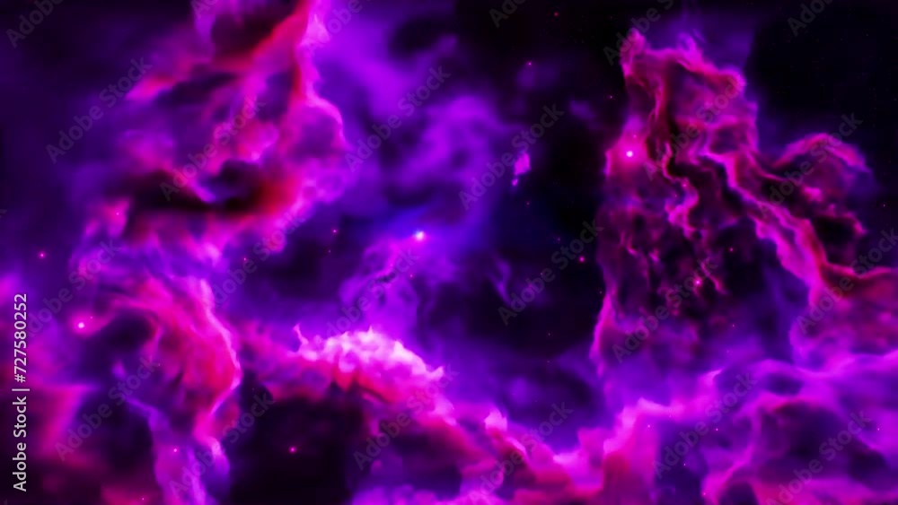 Wall mural space universe motion animation abstract background