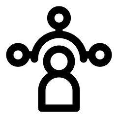 group outline icon