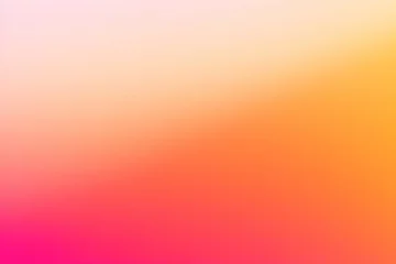 Fotobehang Abstract yellow pink white gradient background. colorful blurred wallpaper background  © rubel