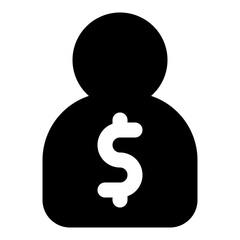 businessman outline icon