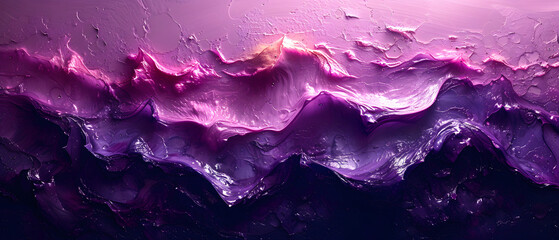 Close Up of a Purple and Black Wall - obrazy, fototapety, plakaty