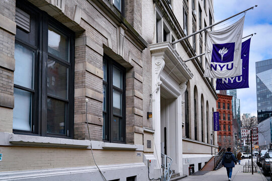 New York University is located in numerous repurposed buildings in lower Manhattan