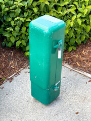 green utility access box