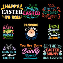 Easter day t-shirt design Bundle.