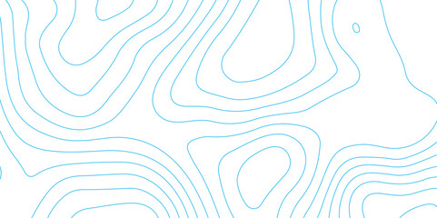 Abstract background with topographic contours map .white wave paper and geographic blue line abstract background .vector illustration of topographic line contour map design .