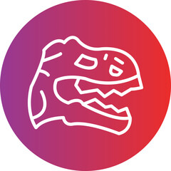 Dinosaur Icon Style