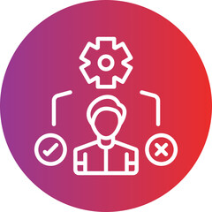 Decision Making Icon Style