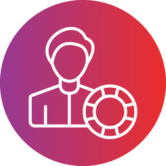 Lifeguard Male Icon Style