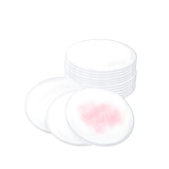Cotton Rounds transparent cotton pads for skin facial cotton cosmetics and makeup remover hygiene and skincare
