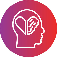 Emotional intelligence Icon Style