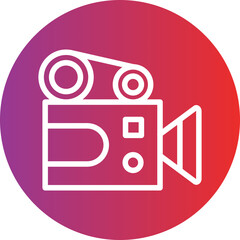 Video Recording Icon Style