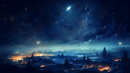 Generative AI, Alien planets with no signs of civilization