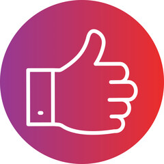 Thumbs Up Icon Style