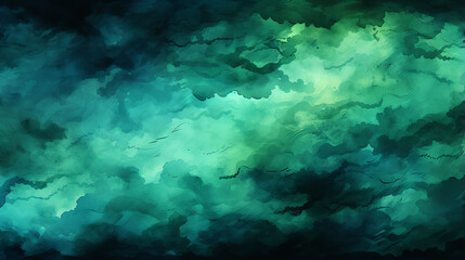 Aquamarine_flat_Watercolor_gradient_backgrou