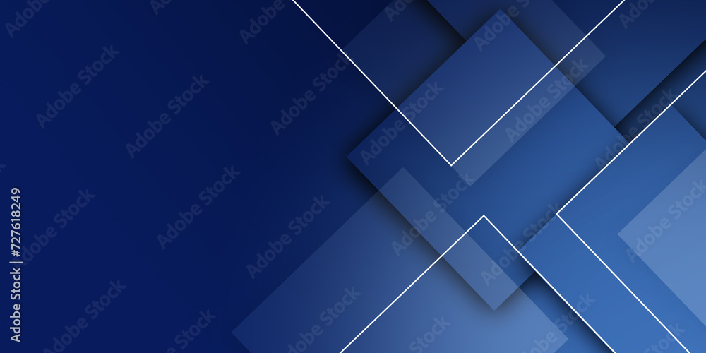 Poster abstract banner design with blue geometric background. abstract graphic design banner pattern backgr