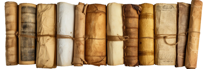 set of Constitution, transparent background, isolated image, generative AI