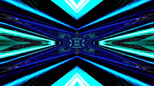 motion abstract fractal kaleidoscope seamless loop background video