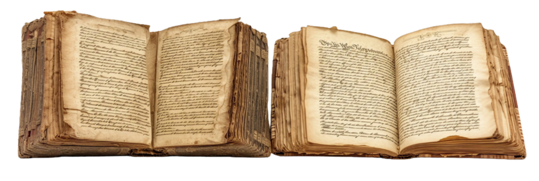 set of Constitution, transparent background, isolated image, generative AI