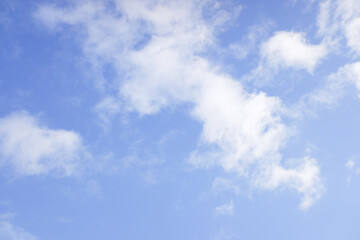 blue sky and white clouds sky background