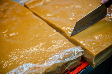 Sticky rice cake.