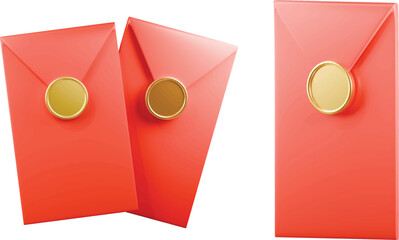 red pocket ang pao for chinese new year