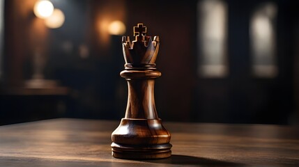 photo of chess pieces with a dramatic game background