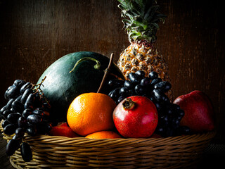 Still life with fruits, 
