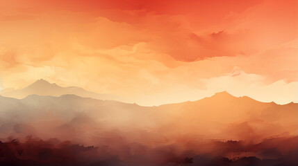 Obraz premium Bronze_flat_Watercolor_gradient_background