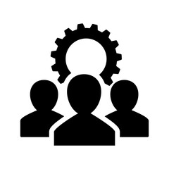 Human resource management icon