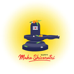 Hindu Festival Happy Maha Shivratri 