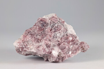 Lithium mica lepidolite, a major industrial source of lithium, rubidium and caesium
