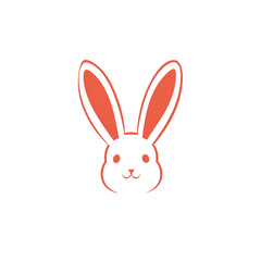 Cute Rabbit with transparent background