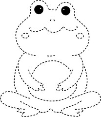 frog tracing line