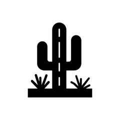 Cactus celebration icon