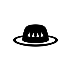 Sombrero maracas mexican icon