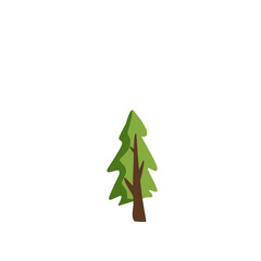 Obraz premium abstract stylized trees