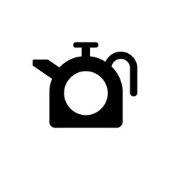 Fast boiling kettle icon