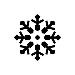 Chilly flake snowflake icon