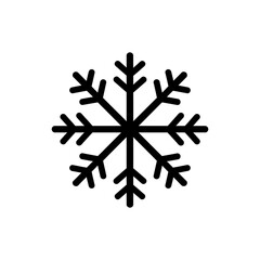 Crystal frostfall snowflake icon