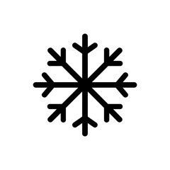 Winter whisper snowflake icon