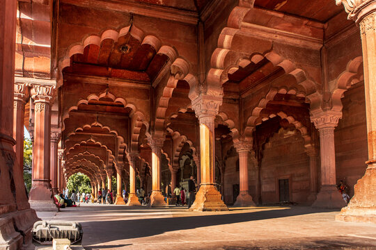 Diwan-i-Aam, Hall of Audience, Red Fort, New Delhi