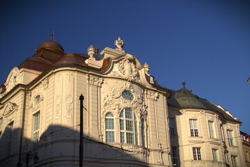 Fototapeta na wymiar One of Bratislava’s most important historical buildings, the Reduta
