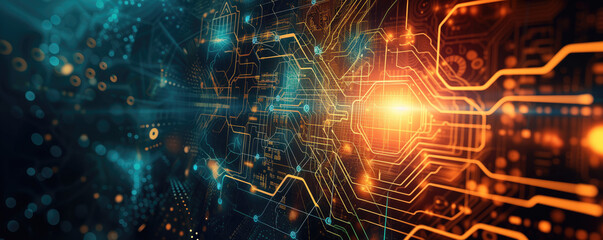 Abstract technology background