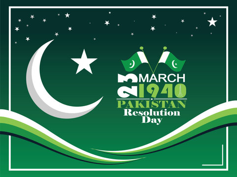 pakistan national day poster template