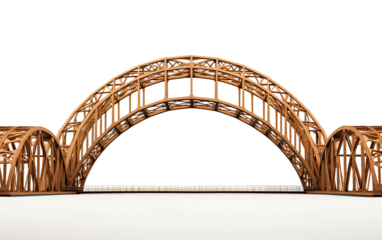 Engineering Wonders Iconic Bridges on White or PNG Transparent Background.