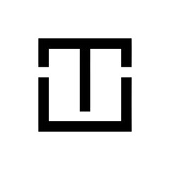 Fototapeta premium tw logo design 