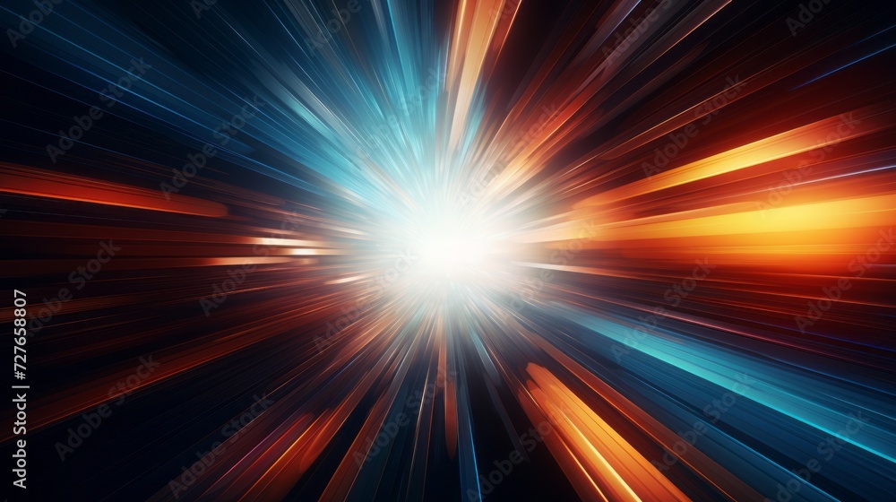 Wall mural vibrant digital abstract background illustrating dynamic patterns and colors